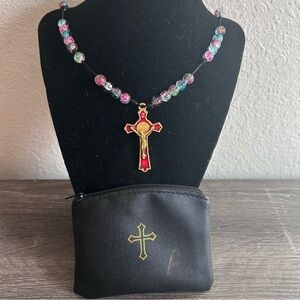 Saint Benedict | Crucifix Pendant | Necklace